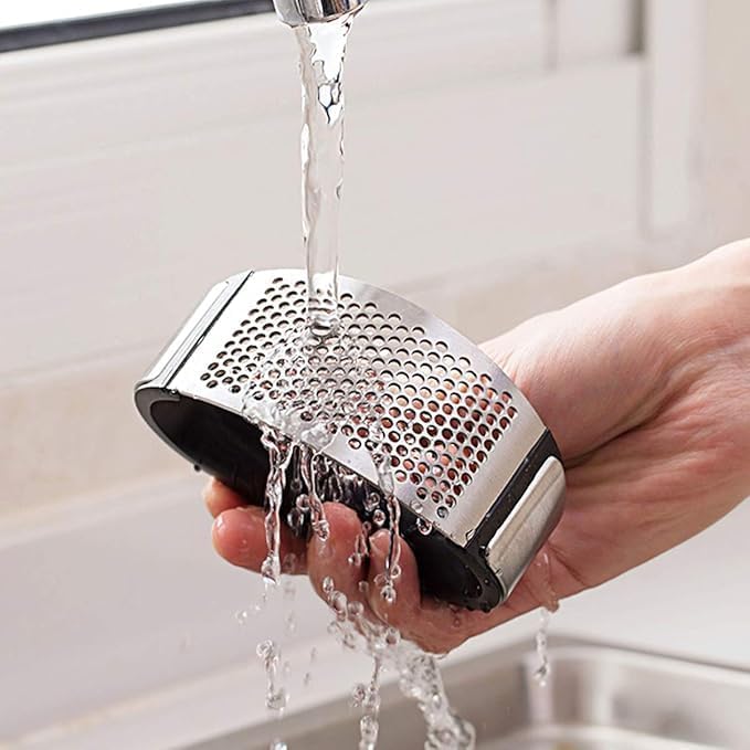 Kitchen Stainless Steel Garlic Press