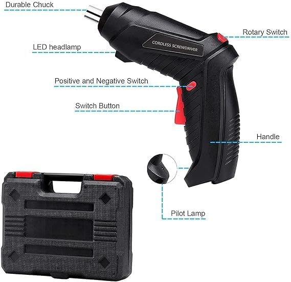47 in 1 Cordless Electric Screwdriver Drill