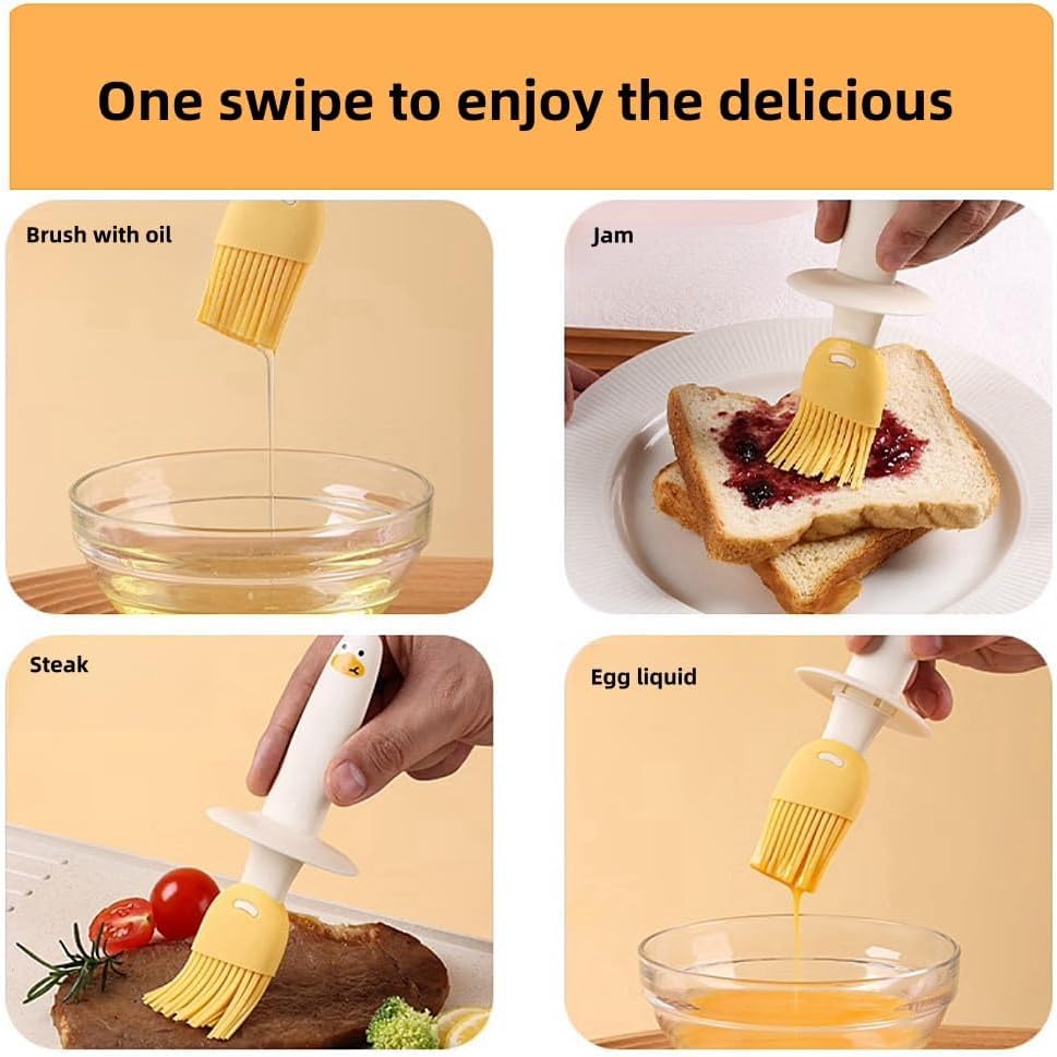 Oil Bottle with Silicone Brush