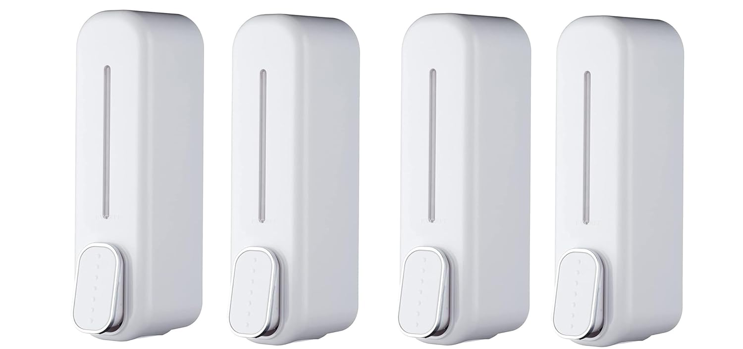 Wall-Mounted Soap Dispenser -400ml Refillable Liquid Dispenser