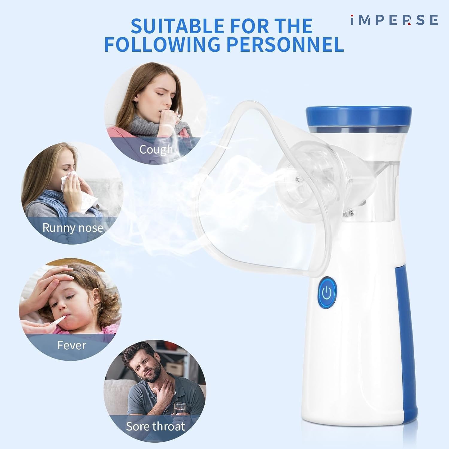 Portable Nebulizer & Humidifier for Baby & Adults