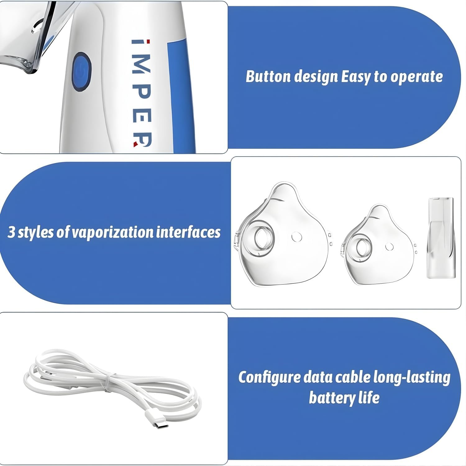 Portable Nebulizer & Humidifier for Baby & Adults