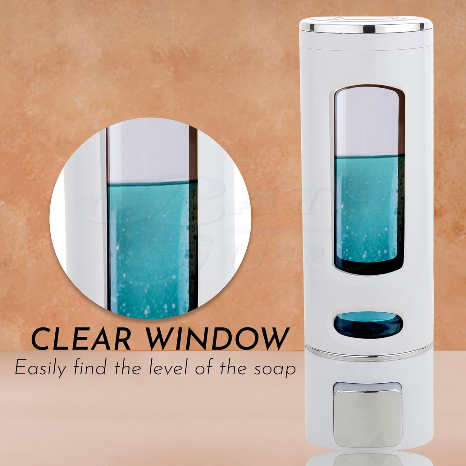 Wall Mounted Soap Dispenser Pack of 2