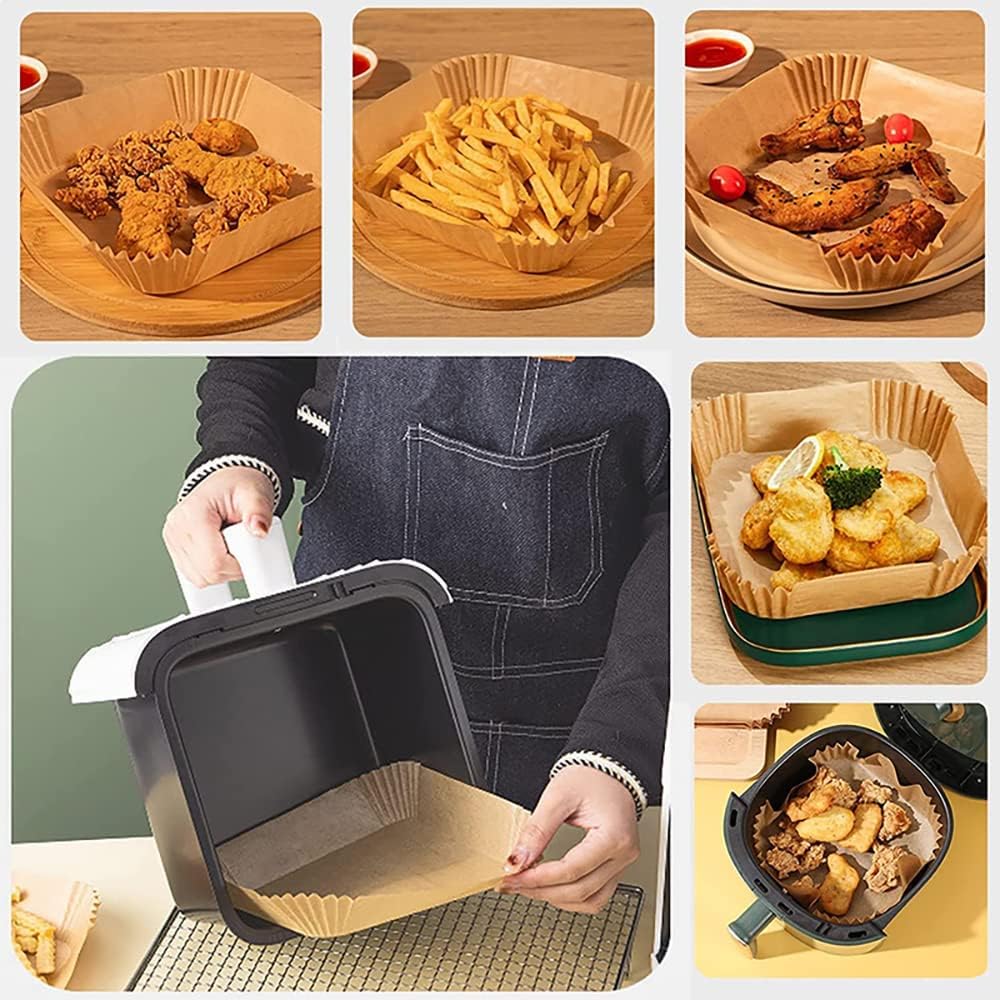 100 pcs Air Fryer Paper Sheets