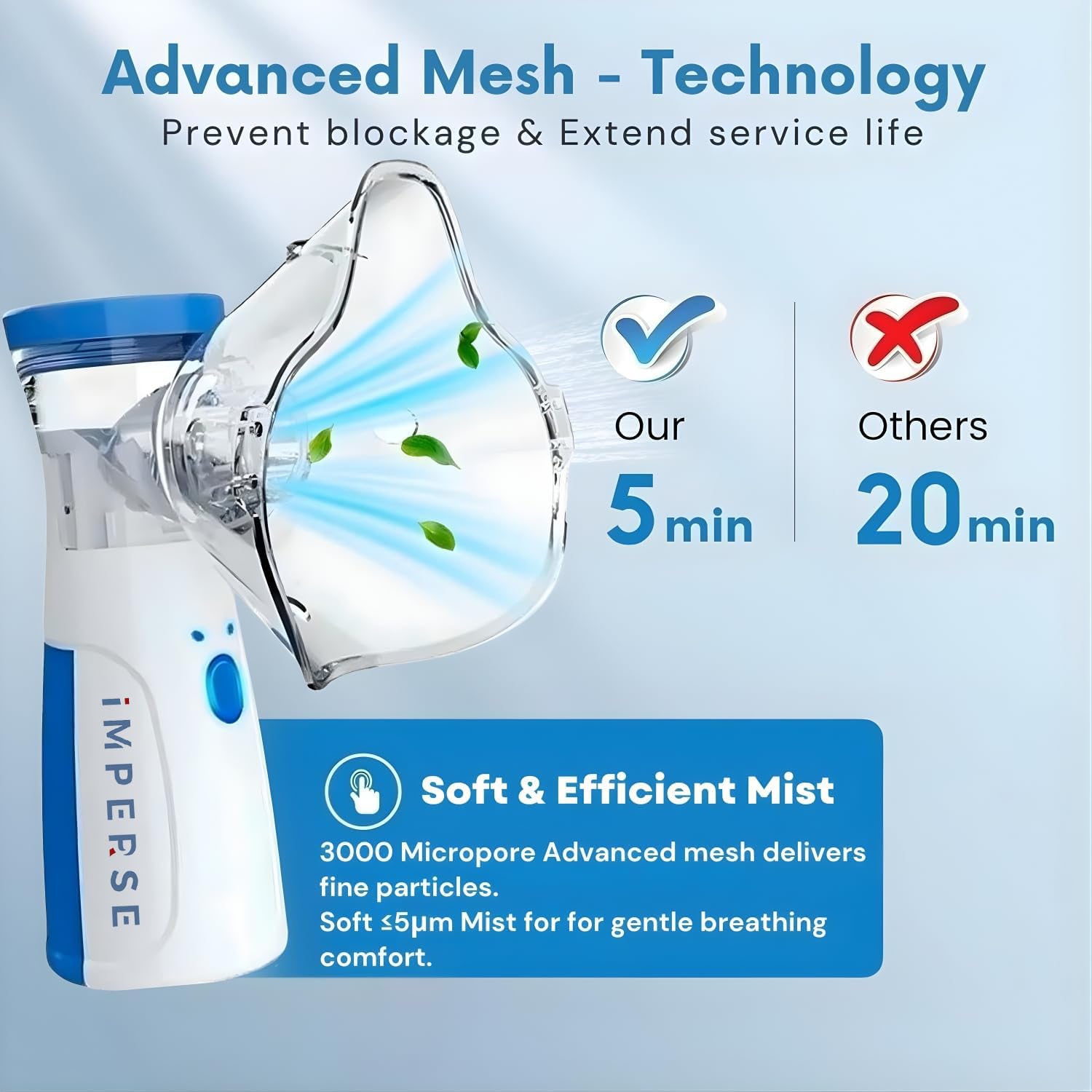Portable Nebulizer & Humidifier for Baby & Adults