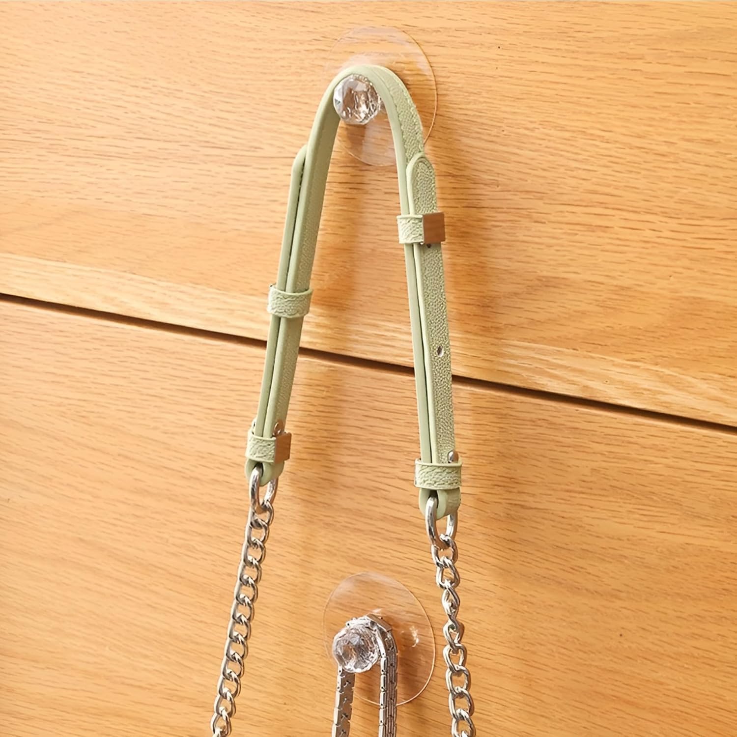 Self Adhesive Wall Hooks  Diamond Shape Acrylic Crystal Hooks