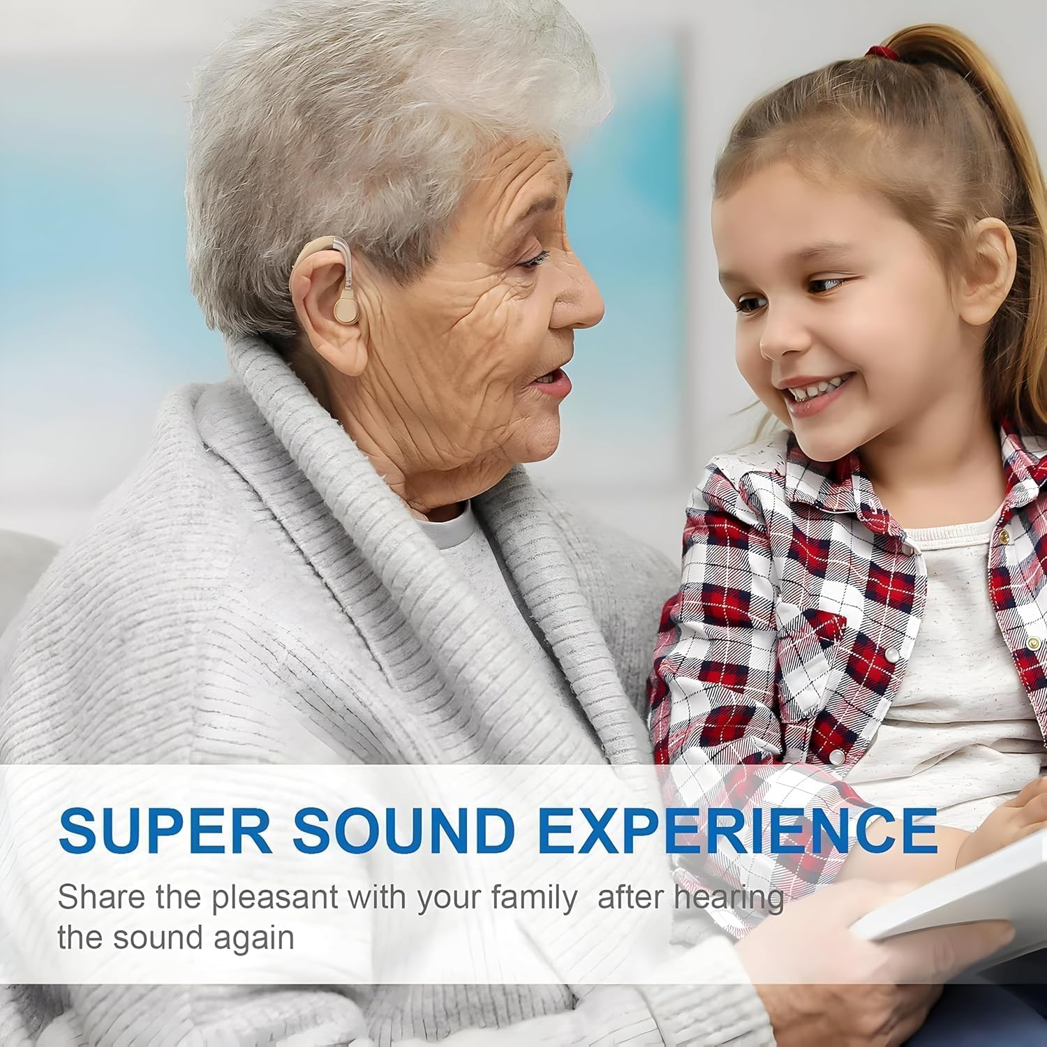 Advanced Hearing Aid Ear Machine for Seniors