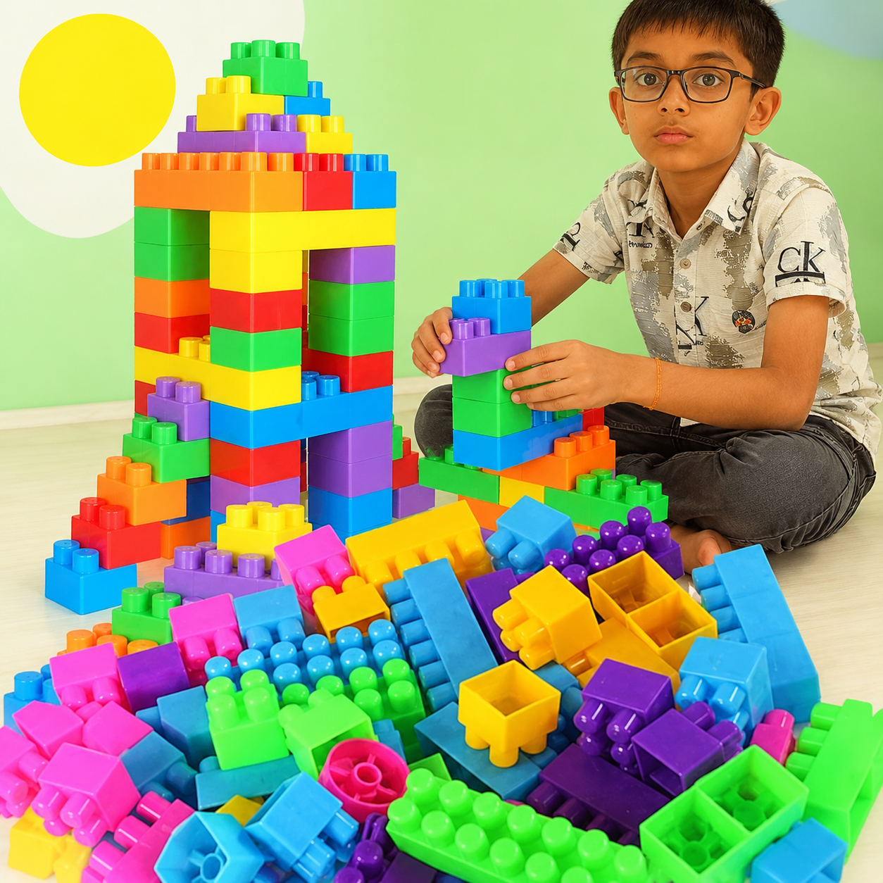 Building Blocks Toy Set